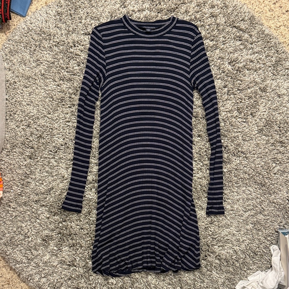 American Eagle Outfitters Navy Striped Top